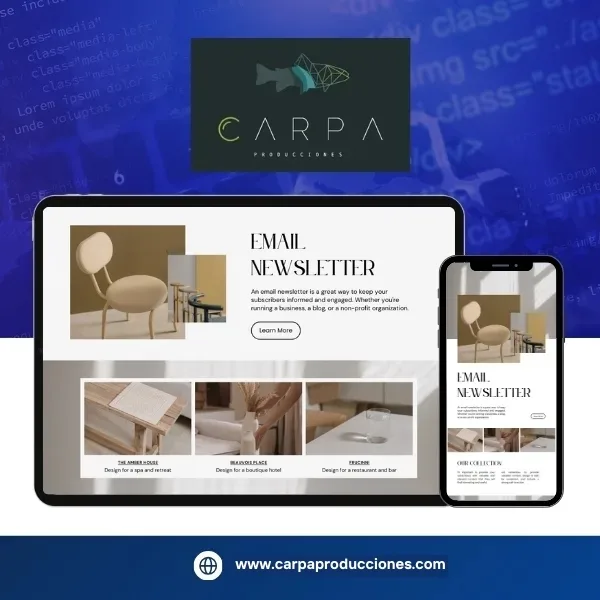 Diseño de Páginas Web en San Luis Potosí - Carpa Producciones Diseño de Páginas Web en San Luis Potosí - Carpa Producciones