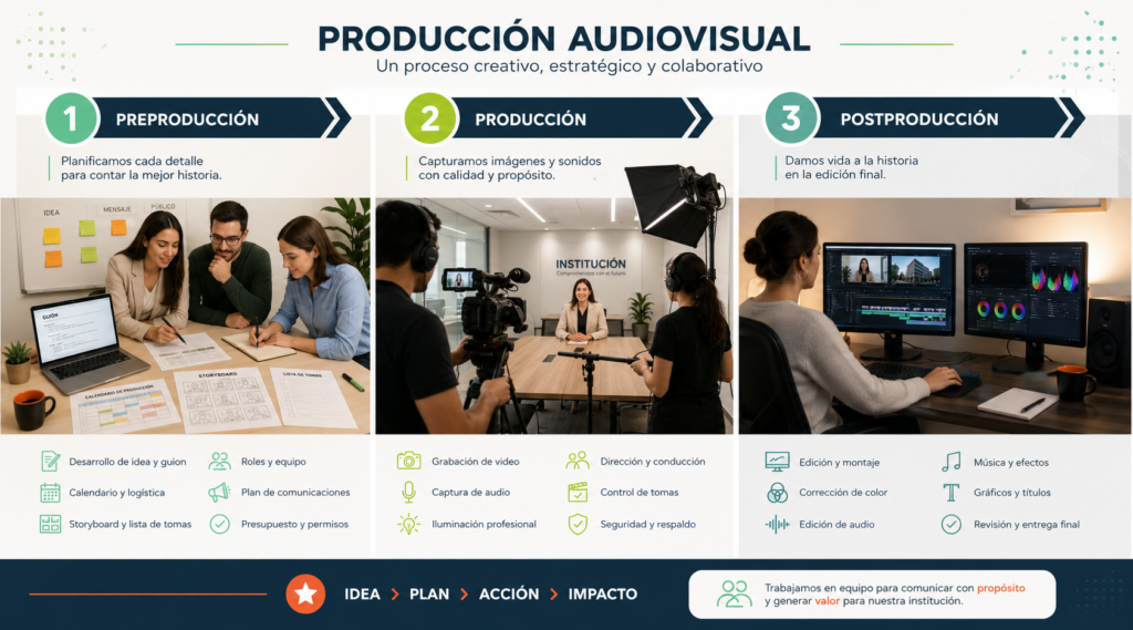 Productora Audiovisual: Qué Es y Cómo Elegir la Mejor