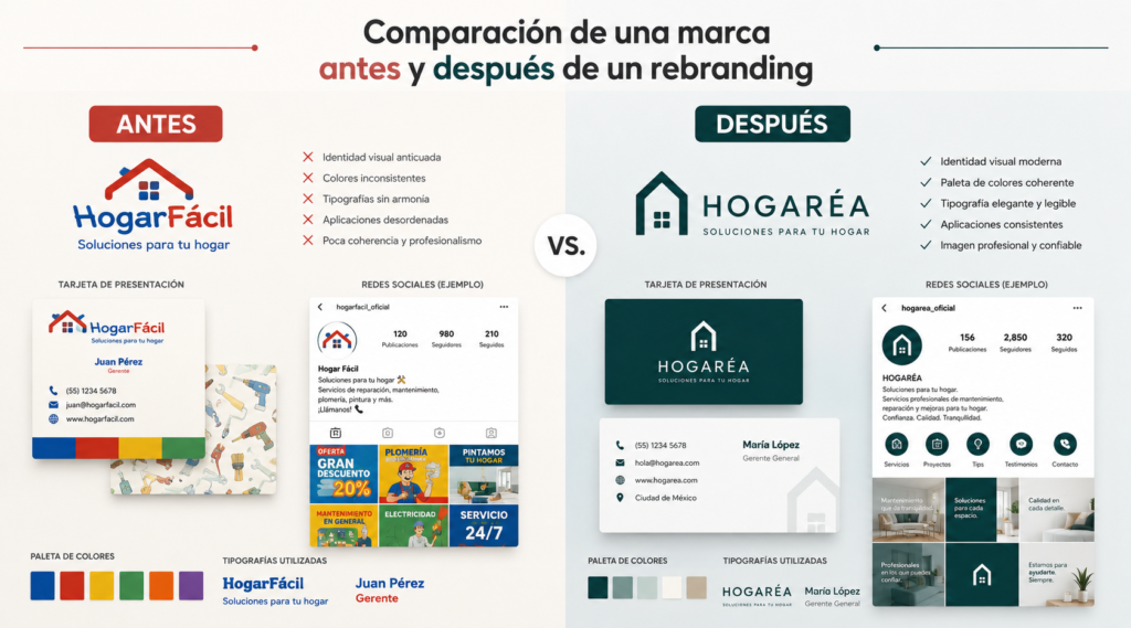 Rebranding: Qué Es y Cuándo Renovar tu Marca