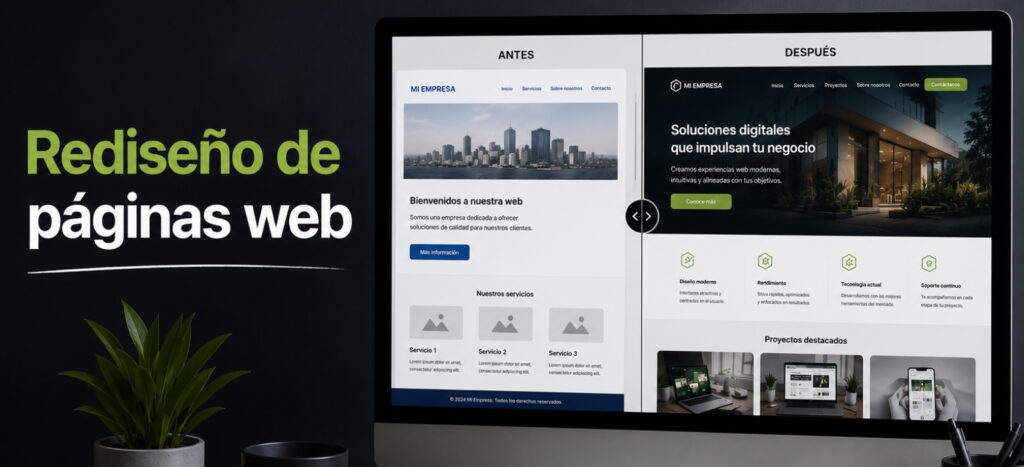 Rediseño de páginas web sin perder posicionamiento en Google