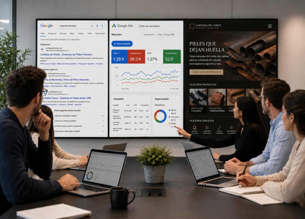 Agencia de Google Ads - Carpa Producciones