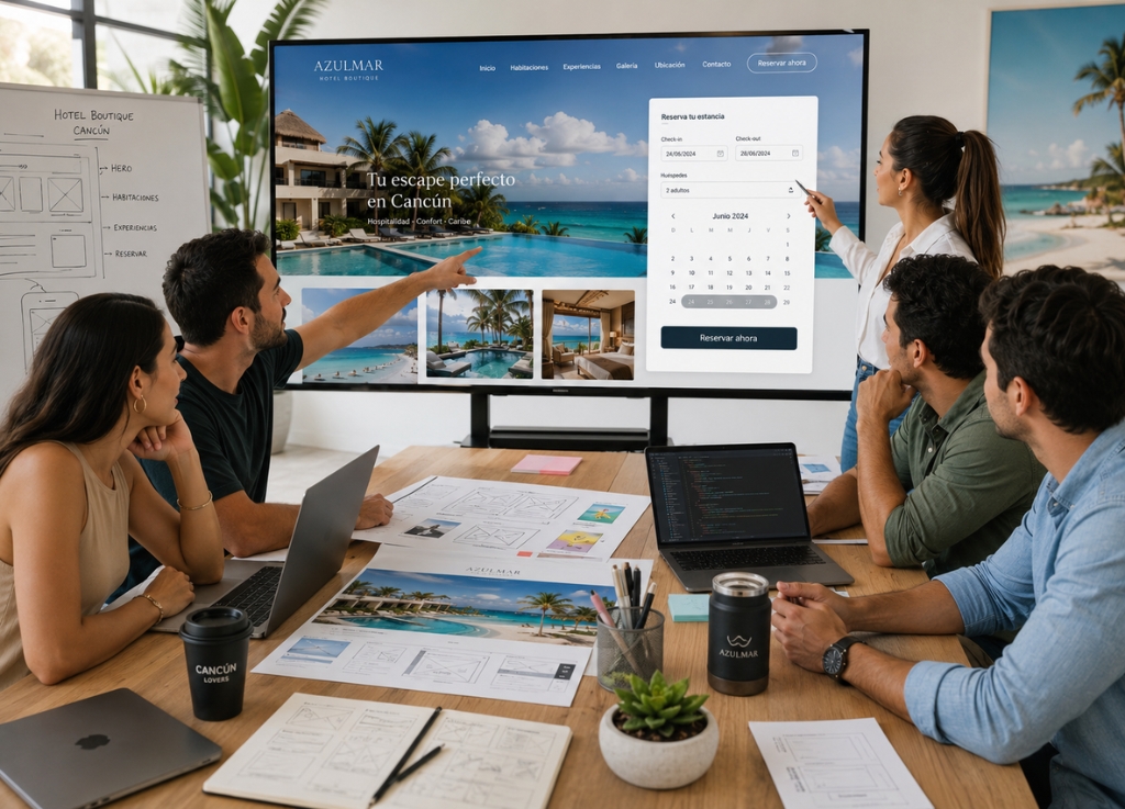 Diseño de páginas web en Cancún para negocios que necesitan vender