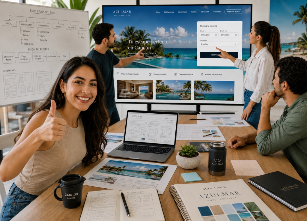 Desarrollo de páginas web a la medida para negocios de Cancún, Q. Roo