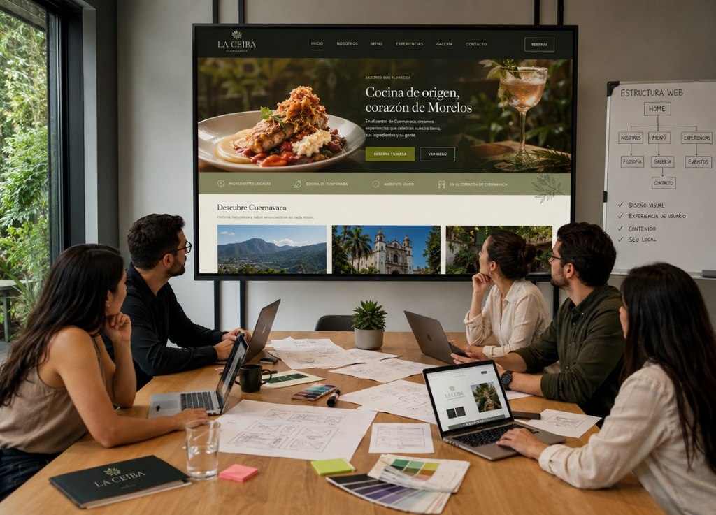 Diseño de páginas web en Cuernavaca para negocios que necesitan vender