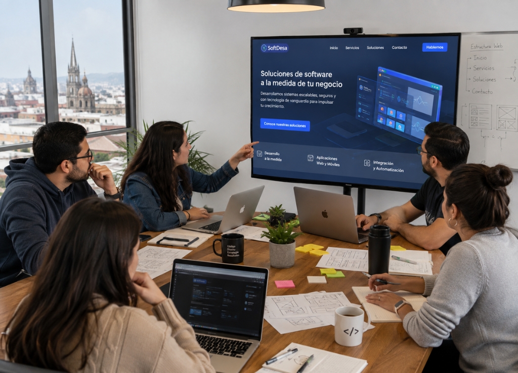 Diseño de páginas web en Guadalajara para empresas que necesitan vender