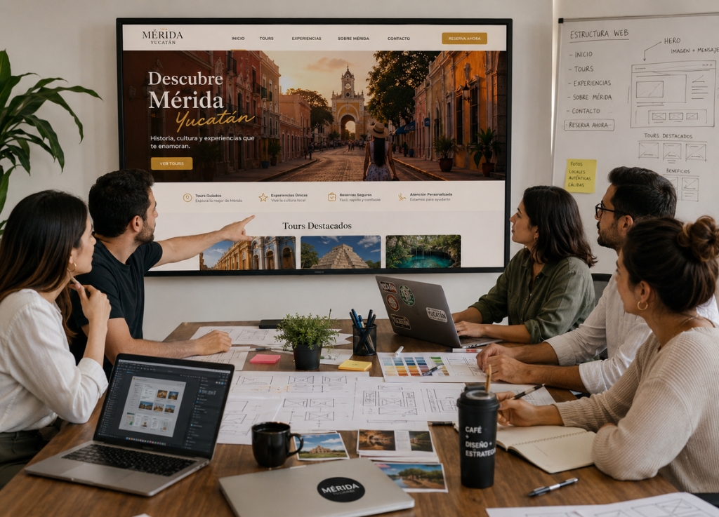 Diseño de páginas web en Mérida para negocios que necesitan vender