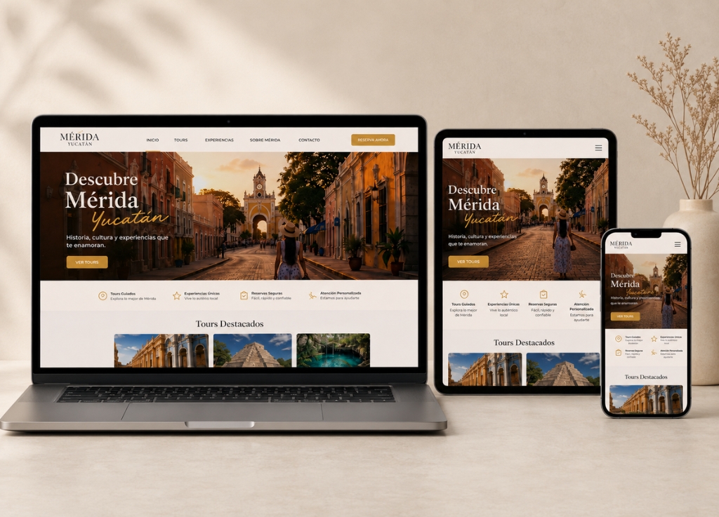 Desarrollo de páginas web a la medida para negocios de Mérida, Yuc.