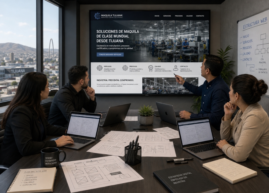 Diseño de páginas web en Tijuana para negocios que necesitan vender