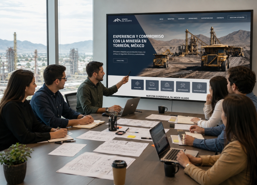 Diseño de páginas web en Torreón para empresas que necesitan vender