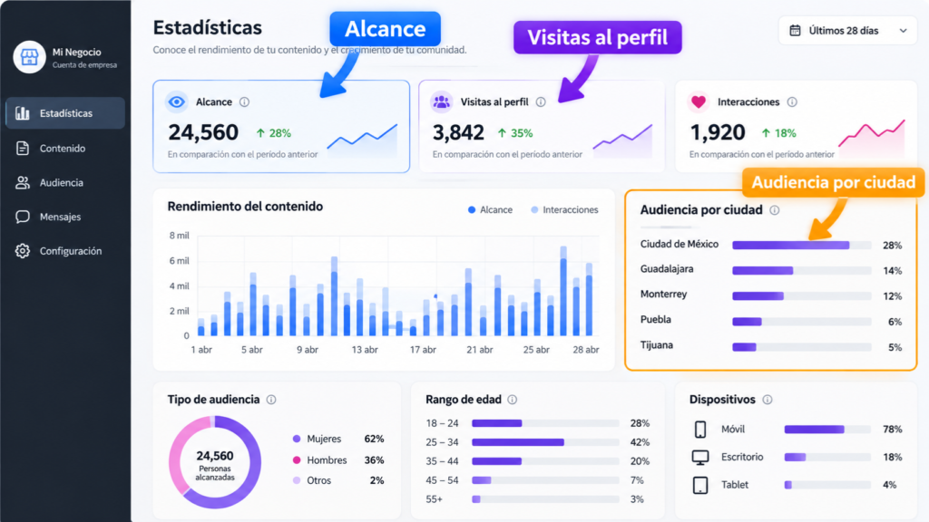 ¿Cómo sé si mis redes sociales están funcionando?